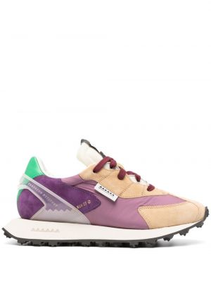 Sneakerși din piele Run Of violet