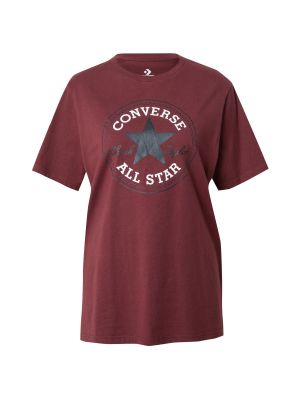 Csillag mintás póló Converse fehér