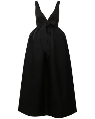 Шелковое платье Brock Collection - Черный