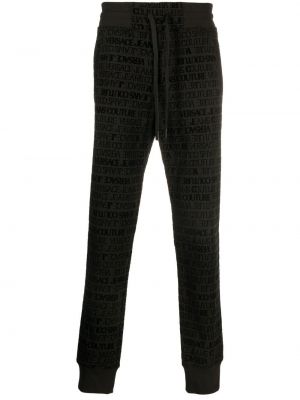 Pantaloni Versace Jeans Couture nero