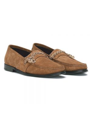 Loafers de ante Dolce & Gabbana marrón