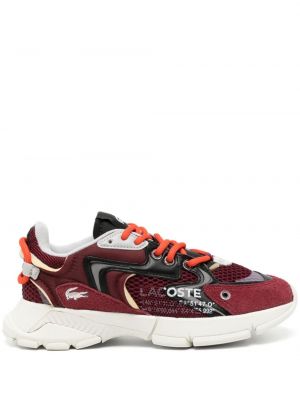 Baskets Lacoste rouge