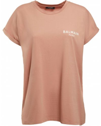 Bavlněné tričko jersey Balmain