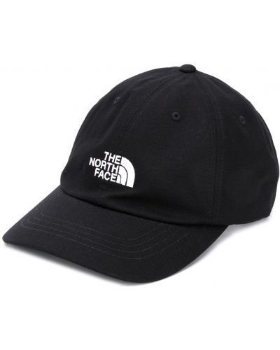 Brodert cap The North Face svart