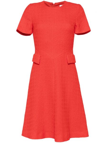 Tvídové šaty Jane červená
