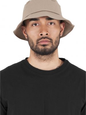 Pălărie din bumbac Flexfit maro