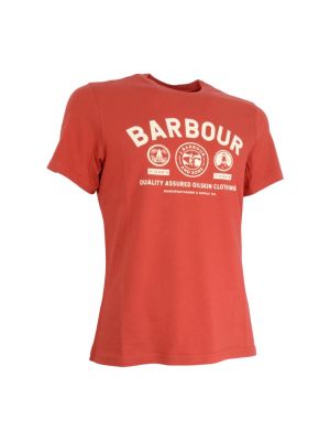 Koszulka Barbour czerwona