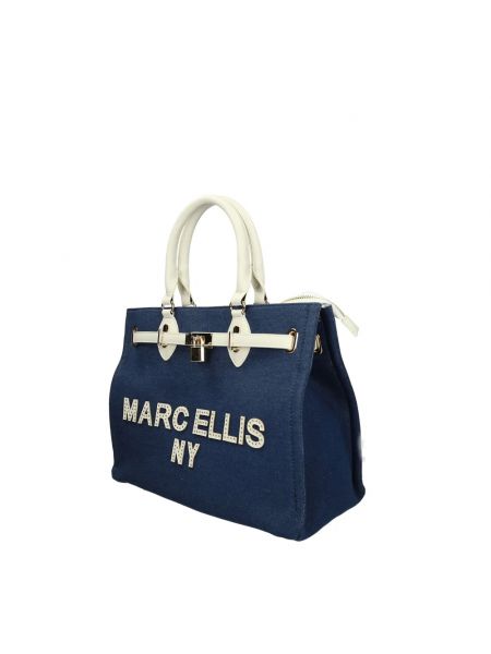 Bolso shopper elegante Marc Ellis azul
