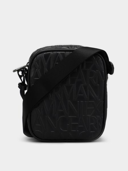 Чорна сумка Armani Exchange