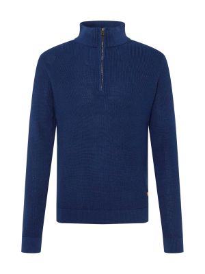 Džemperis ar augstu apkakli Blend zils