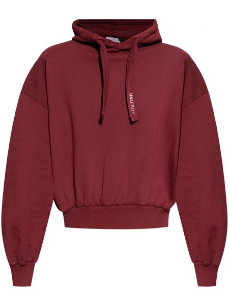 Baskılı hoodie Halfboy kırmızı