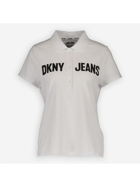 Поло Dkny Jeans белое
