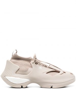 Sneakers chunky con motivo a stelle Adidas By Stella Mccartney beige