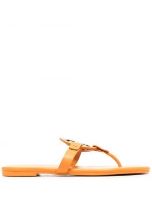 Sandaler med reim Tory Burch oransje