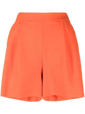 Shorts mit plisseefalten Fabiana Filippi orange