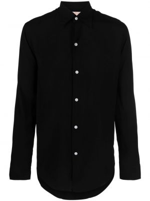 Krekls ar garām piedurknēm Fursac melns