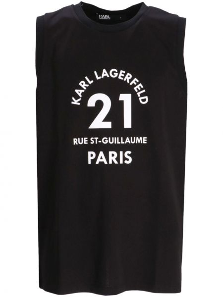 Košeľa s potlačou Karl Lagerfeld