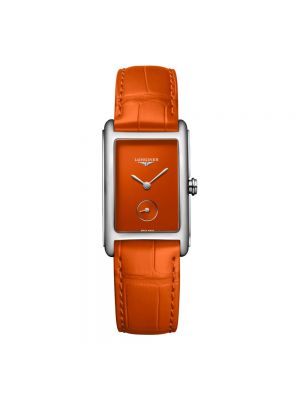 Zegarek Longines pomarańczowy