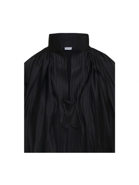 Blusa oversized Salvatore Ferragamo negro
