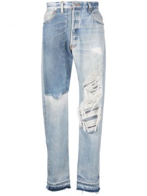Jeans skinny effet usé slim Gallery Dept. bleu