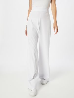 Широки панталони тип „марлен“ Public Desire бяло