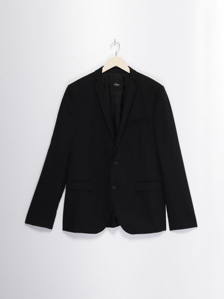 Черный пиджак S.oliver