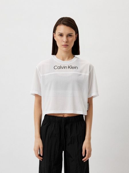 Поло Calvin Klein Performance белое