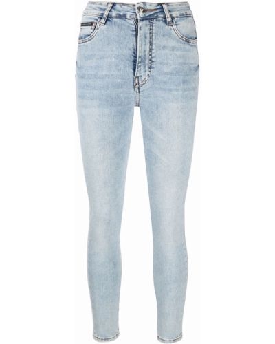 Skinny jeans Philipp Plein blå