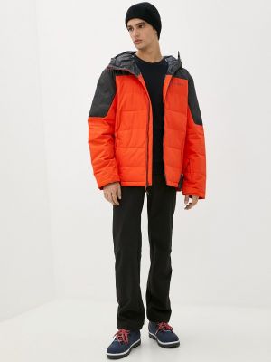 Горнолыжная куртка Columbia оранжевая