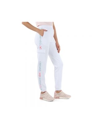 Pantalones cargo Emporio Armani Ea7 blanco