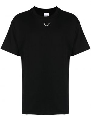 Bavlněné tričko s potiskem Readymade černé