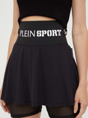 Mini spódniczka Plein Sport czarna