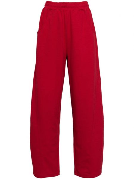 Rovné kalhoty B+ab červené
