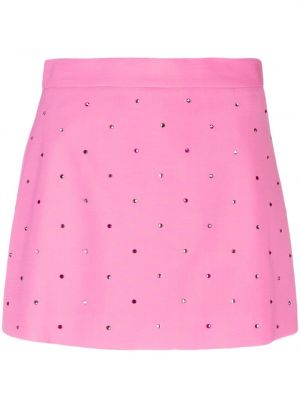 Mini sukně se cvočky Msgm růžové