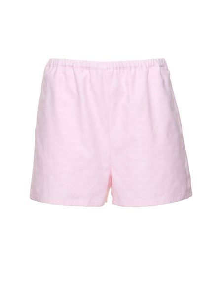 Bomull shorts Gucci rosa