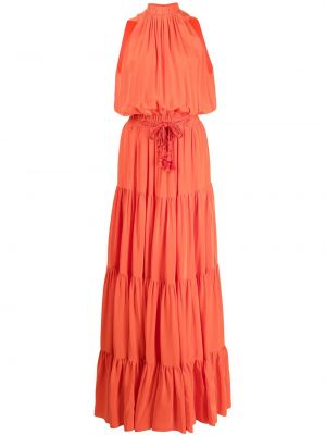 Oranžové maxi šaty Silvia Tcherassi