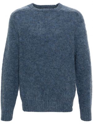Sweter wełniany Harmony Paris niebieski