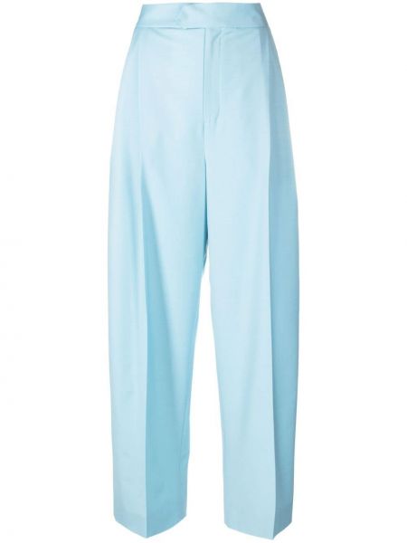Ravne hlače Anouki modra