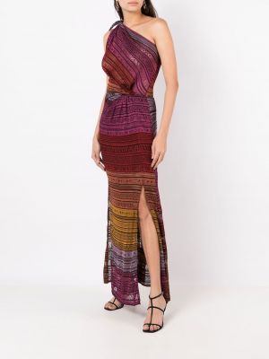Pletené šaty Cecilia Prado fialové