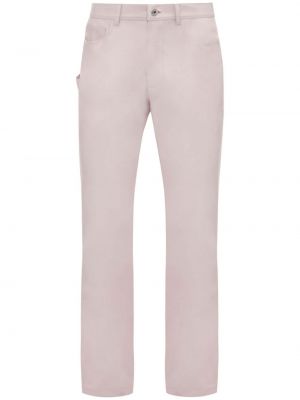 Pantaloni chino din bumbac Jw Anderson roz