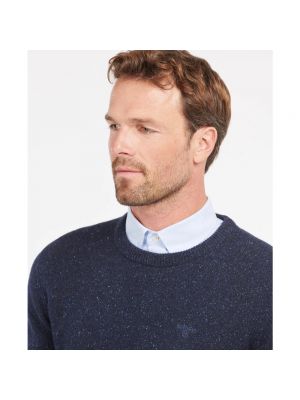 Jersey de lana de tela jersey Barbour azul