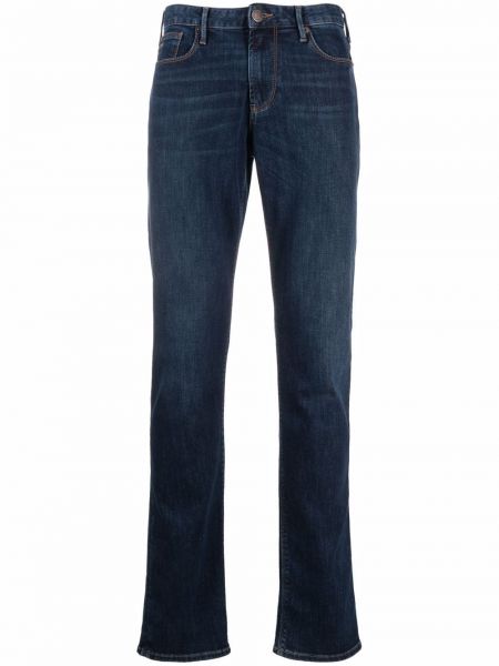 Straight jeans Emporio Armani blau