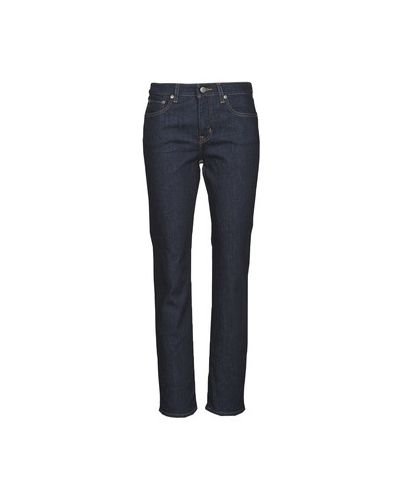 Niebieskie proste jeansy z kieszeniami Lauren Ralph Lauren