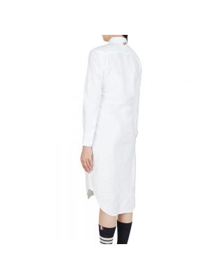 Sukienka midi Thom Browne biała