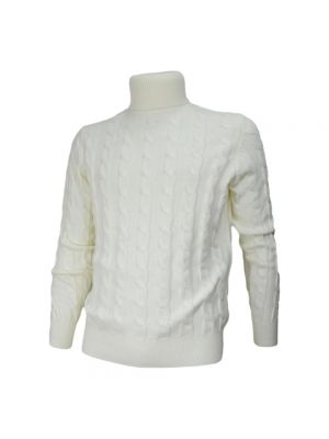 Camisa de cachemir Cashmere Company blanco