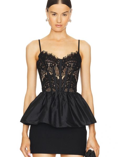 Bh mit schößchen Rozie Corsets schwarz