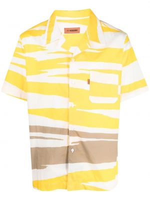 Raštuota marškiniai Missoni geltona