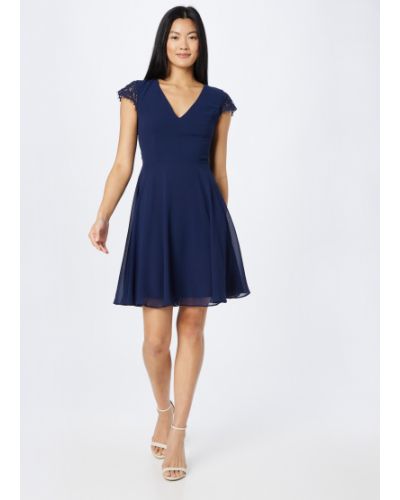 Коктейлна рокля Skirt & Stiletto синьо