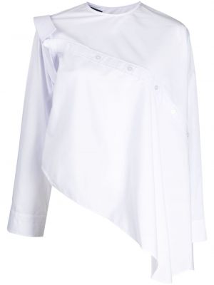 Асиметрична блуза Kolor бяло