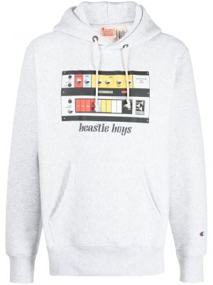 Hoodie för pojkar Champion grå